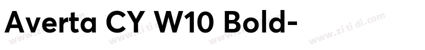 Averta CY W10 Bold字体转换 Averta CY W10 Bold字体转换